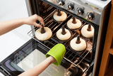 Bakvorm voor Bagels set van 6 stuks Silicone Lékué