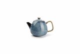 Theeset pot 80 cl met 4 kopjes Nova Blue 