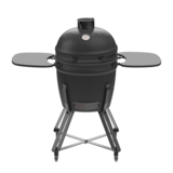 Kamado BBQ Grill XL mat zwart Kamal met zijbordjes en onderstel