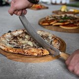 Pizza Serveerplank 34 cm maat L Friends Boska