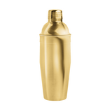 Cobbler cocktailshaker 750ml RVS Goud