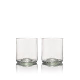 Tumbler 23cl set van 2 Transparant Rebottled