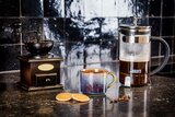 Koffiemolen bruin hout retro 