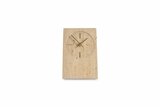 Tafelklok beige 18 cm travertijn Zone_