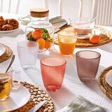 Glas 31 cl Concepto Stripy Amber_