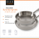 Koekenpannenset 2-delig ELLE Gourmet Clasique