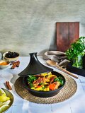 Tajine onyx 25 cm zwart