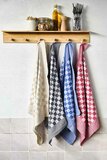 Theedoek Rood Set van 6
