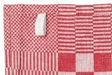 Theedoek Rood Set van 6