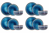 Serviesset 12-delig Jade Indigo 