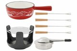 Fondueset rood 4 personen Aspen