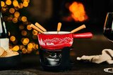 Fondueset rood 4 personen Aspen