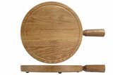 Serveerplank 30 cm rond Aspen