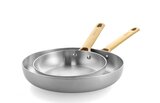 Pannenset RVS 8-delig Greenpan Padova 3-Ply uncoated _