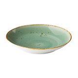 Q Authentic servies bord diep 26 cm aqua