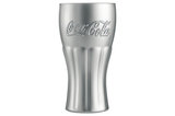 Coca Cola glas 37cl zilver