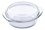 ovenschaal rond 2 liter glas