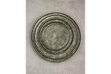 Plat bord grijs-groen 30cm Istra