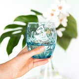 Glas 40 cl Oriente aqua blauw_