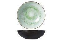 Diep bord 20cm groen Finesse