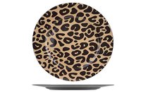 Bord 33 cm Panter kunststof