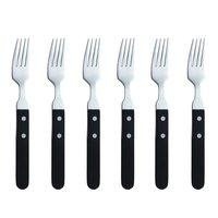 Steak- pizza vorken set 6 delig 7000 Amefa Steak- pizza vorken set 6 delig 7000 Amefa
