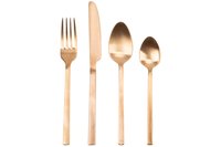 Bestekset 24-delig Retro koper