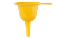 Trechter voor flessen geel 