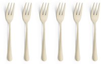 Gebaksvorkjes set van 6 Austin Vintage champagne Amefa Gebaksvorkjes set van 6 Austin Vintage champagne Amefa