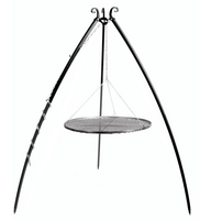 Driepoot bbq 200 cm met stalen grillrooster 50cm