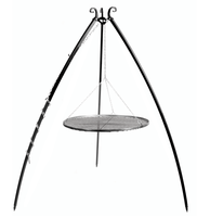 Driepoot bbq 200 cm met stalen grillrooster 60cm