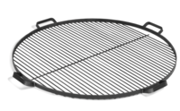 Stalen grillrooster met 4 handvaten 60cm