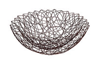 Fruitmand brons Iron Line 33cm