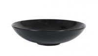Asia Black diepe kom mat zwart 20,6 cm