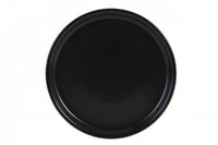 Asia Black pizzabord mat zwart 32,5 cm