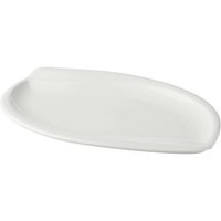 Bord 28x19 cm leaf White Delight Palmer