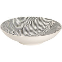 Schaal wit 19 cm Leaf 