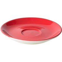 Koffie schotel 13,5 cm rood Bart Maastricht Porselein Colour Cafe