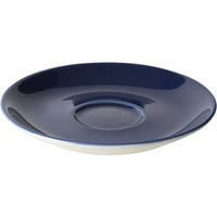 Koffie schotel 13,5 cm blauw Bart Maastricht Porselein Colour Cafe