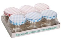 Bokaal met deksel 330ml set van 6