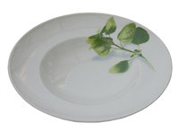 Pastabord 30cm basilicum