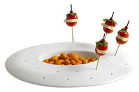 Aperoschaal rond met 24 gaatjes Rica Cosy&Trendy