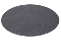 Leisteen bord rond 30 cm