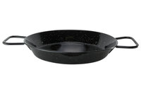 Paellapan 26 cm geëmailleerd staal
