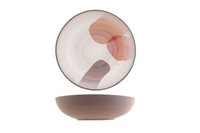 Diep bord 17 cm Pennello Red 