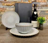 Serviesset 18-delig Lotus Salt & Pepper