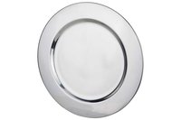 Onderzetbord zilver inox 33 cm