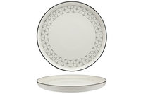 Bord 25.5cm Desiree Black