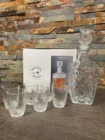 Likeurset 7 delig met borrelglazen 8,5 cl Dedalo