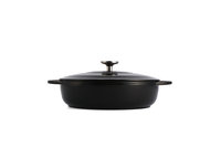 Braadpan BK Bourgogne laag 28 cm Jet Black